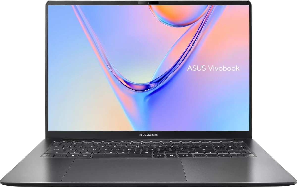 Ноутбук Asus VivoBook S16 S5652MA-TK095 (90NB1962-M00700) Core 7 350 16Gb SSD256Gb Intel Graphics 16" IPS WUXGA (1920x1200) без ОС grey WiFi BT Cam