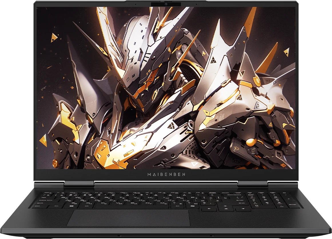 Ноутбук Maibenben X16F-R98957T0GGRLG4E10-Linux 16" QHD 300Hz, AMD R9-8940HX, 16Gb, 1Tb SSD, NVidia RTX5070Ti 12Gb серый