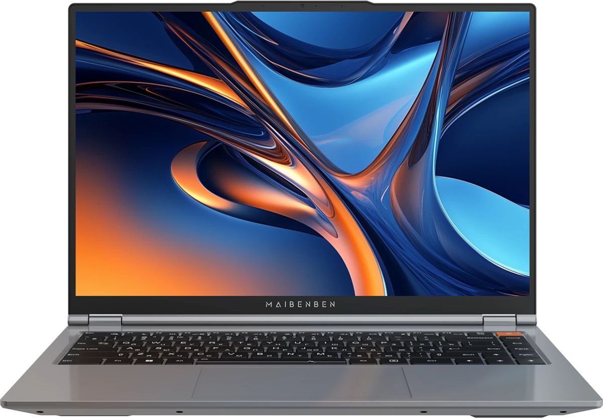 Ноутбук Maibenben P15B-R576UM (P15B-R576UMF1SLGRE0) 15,3" FHD IPS/R5-7640HS/16Gb/512Gb SSD/UMA/Linux/Grey