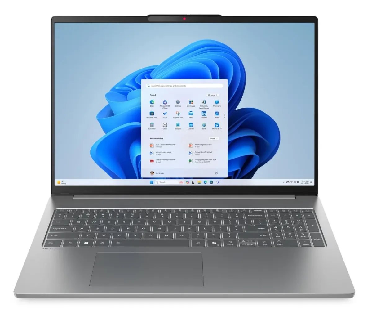 Ноутбук Lenovo IdeaPad Slim 5 16ARP10 AMD (83HU0007RK_Win11P) Ryzen 7 7735HS 3200MHz/16"/1920x1200/16GB/512GB SSD/AMD Radeon 680M/Wi-Fi