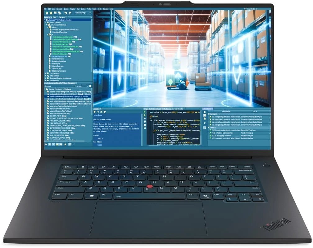 Ноутбук Lenovo ThinkPad P1 G8 21Q80026US 16" WQUXGA (3840x2400) IPS AG HDR 400 100%DCI-P3 800 nits, U9 285H, 64Gb, 2Tb, NVIDIA RTX PRO 2000