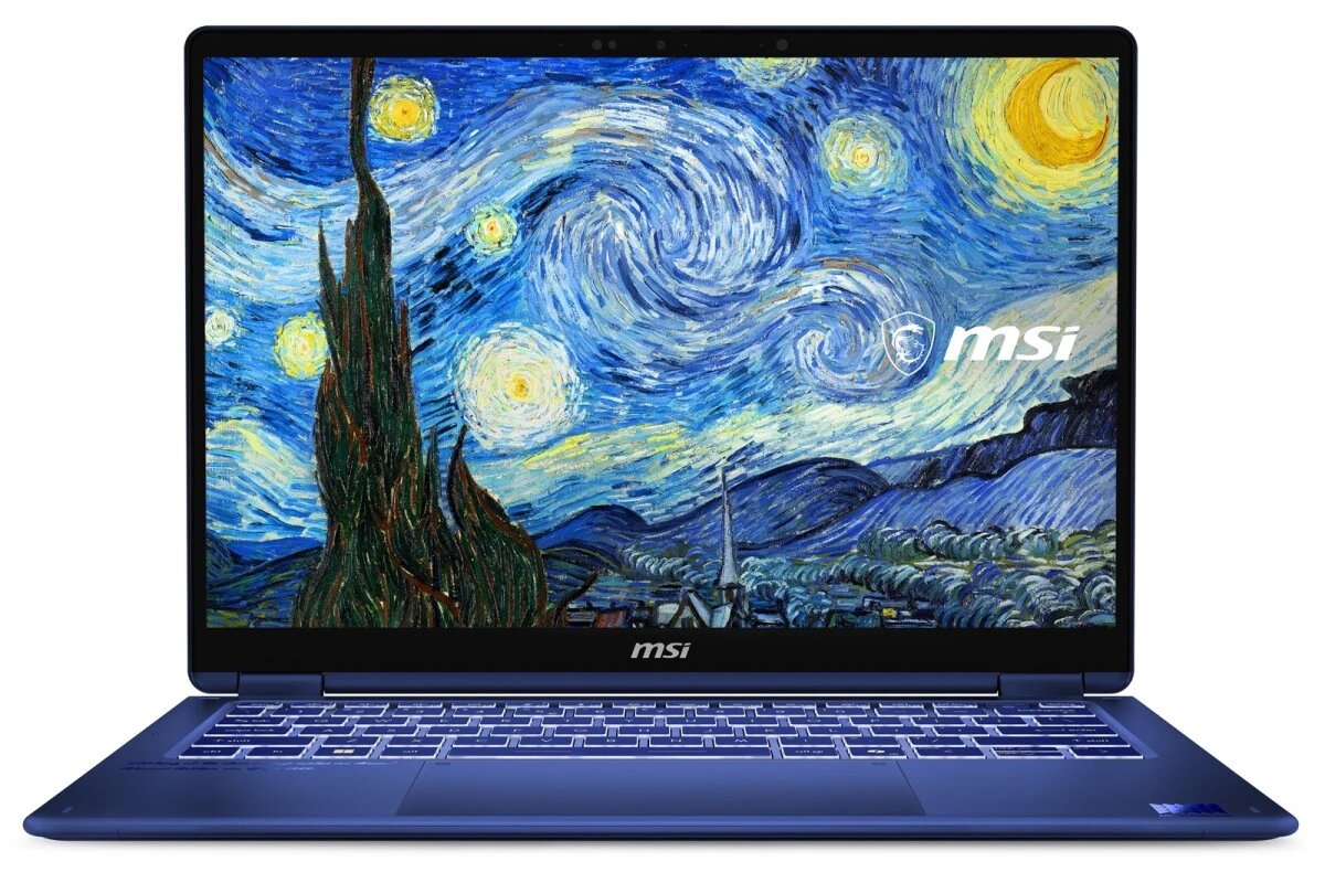 Ноутбук MSI Prestige 14 Flip AI+ The Starry Night-400RUY (9S7-14T235-400-Win11P) Core Ultra X9 378H 32Gb SSD1Tb Intel Arc B390 Touch FHD+ (1920x1200)