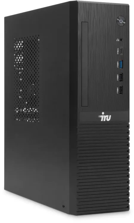 ПК iRU Planio 310H6SFC (2153485) Intel Core i3 13100F, DDR4 8ГБ, 256ГБ SSD, nVidia GeForce GT610 - 2 ГБ, Windows 11 Pro, черный