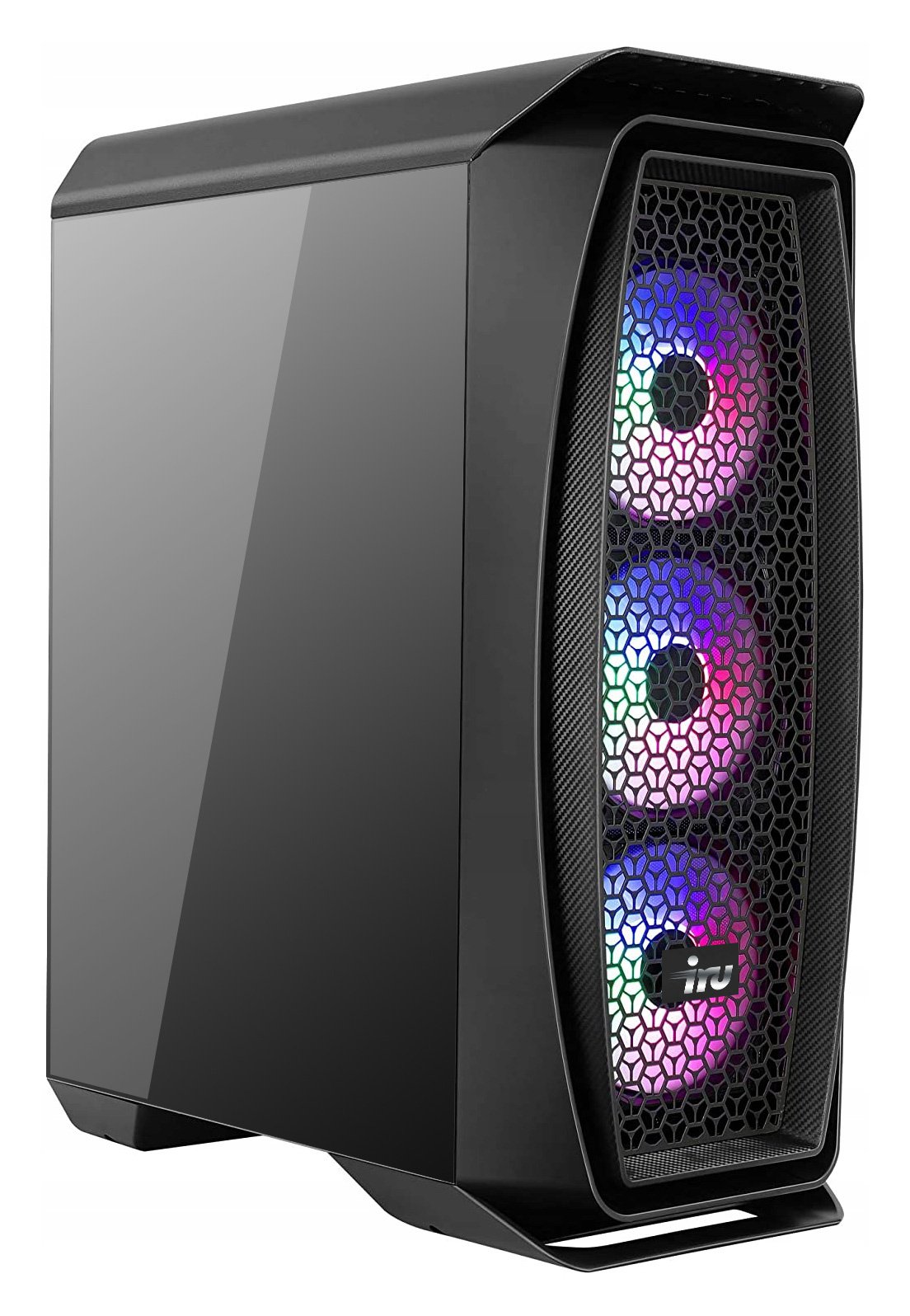 ПК IRU Game 520B5 (1 639 151) MT Ryzen 5 5600X (3.7) 16Gb SSD1Tb RTX3060Ti 8Gb Windows 10 Home Single Language 64 GbitEth 650W черный