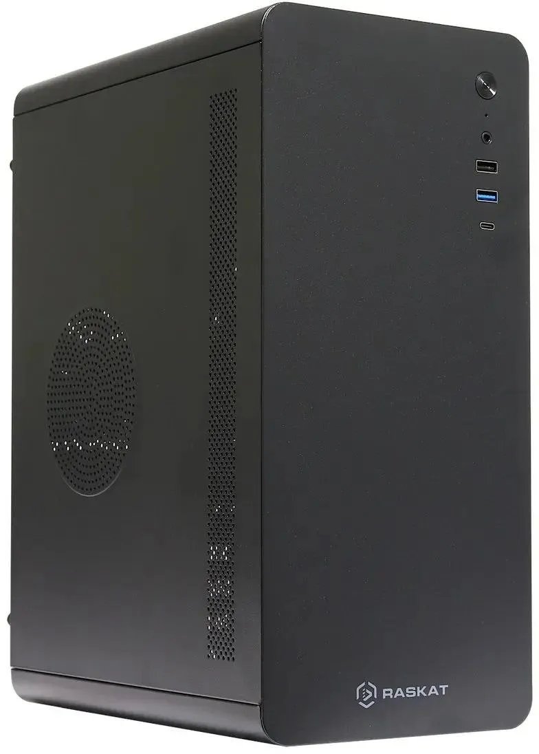 ПК Raskat Standart 300 (Standart300185511) Intel Core i3-12100, RAM 16GB, SSD 256GB, noOS, Black