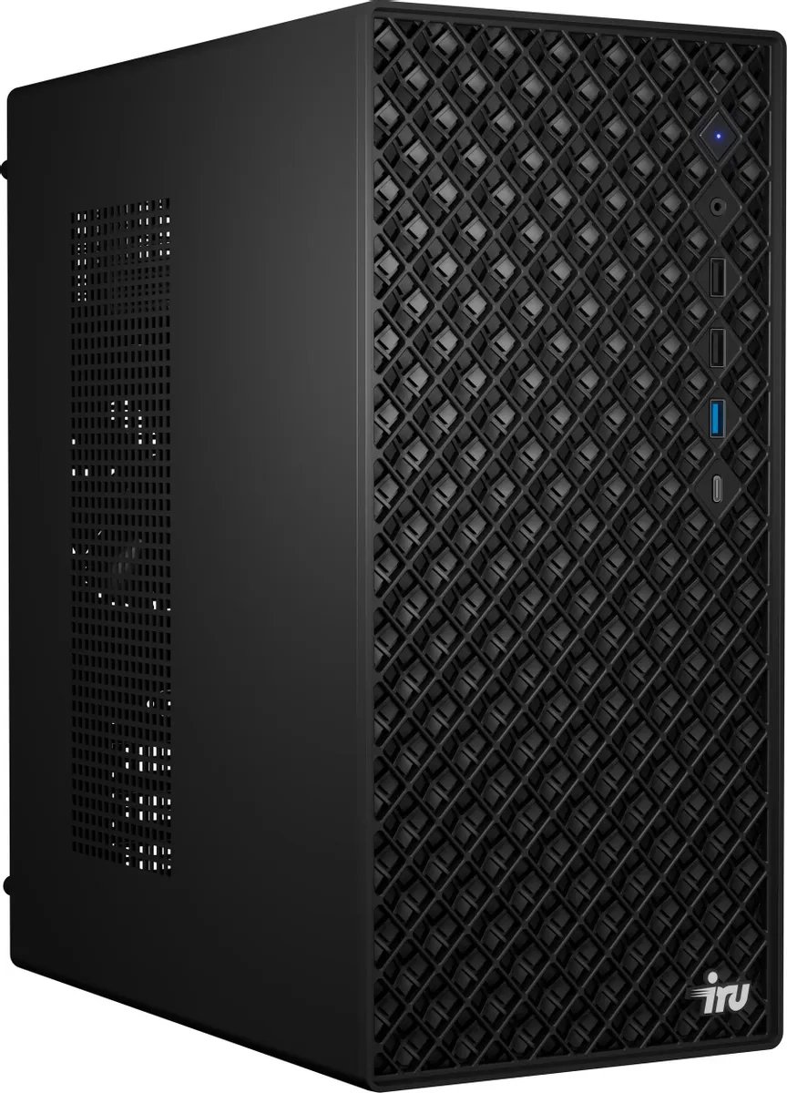 ПК iRU Tactio 520B6SB (2116626) AMD Ryzen 5 8500G, DDR5 32ГБ, 512ГБ(SSD), AMD Radeon Graphics, FreeDOS, черный