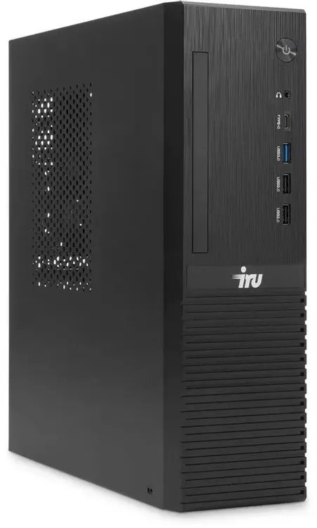 ПК IRU 310SC (2152525) SFF Cel G6900 (3.4) 8Gb SSD256Gb UHDG 710 Windows 11 Pro GbitEth 200W черный