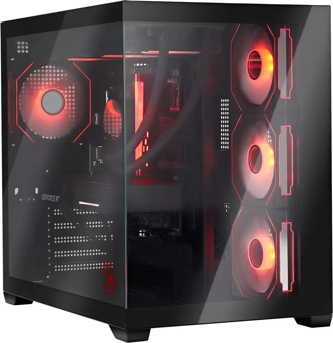 ПК BLOODY BD-PC RAB84V2 (2142124) AMD Ryzen 5 7500F, DDR5 32ГБ, 1ТБ(SSD), nVidia GeForce RTX 5060TI - 8 ГБ, Windows 11 Home, черный