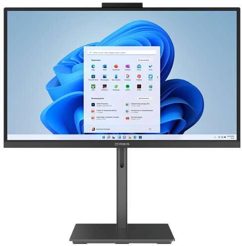 Моноблок IRBIS GroovyAIO 24 (G.24i5M2165WHC.100) 23.8" I5-1250P1920x1080 IPS 16GB (2*8) DDR4/512GB NVME SSD, wifi6 AX101, type C RJ45, WebCam