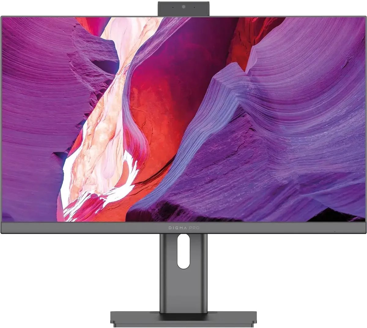 Моноблок DIGMA PRO Unity (DM27P3-ADXW01) 27" Full HD, Intel Core i3 1215U, 16ГБ DDR4, 512ГБ SSD, Windows 11 Professional, серый и черный