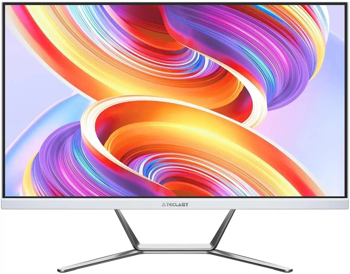 Моноблок Teclast K24 Air (K24 AIR 12450H16G512KRU) 23.8" Full HD i5 12450H (2) 16Gb SSD512Gb UHDG Windows 11 Pro GbitEth WiFi 120W бел.