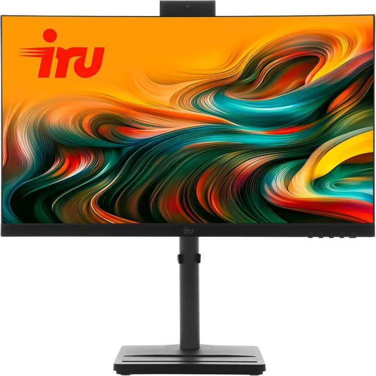 Моноблок IRU Tactio 24ID5-2195972-Win11Pro 24.5" Full HD i5 12400 (2.5) 16Gb SSD512Gb UHDG 730 64 GbitEth WiFi BT 120W Cam черный 1920x1080 (RUS)