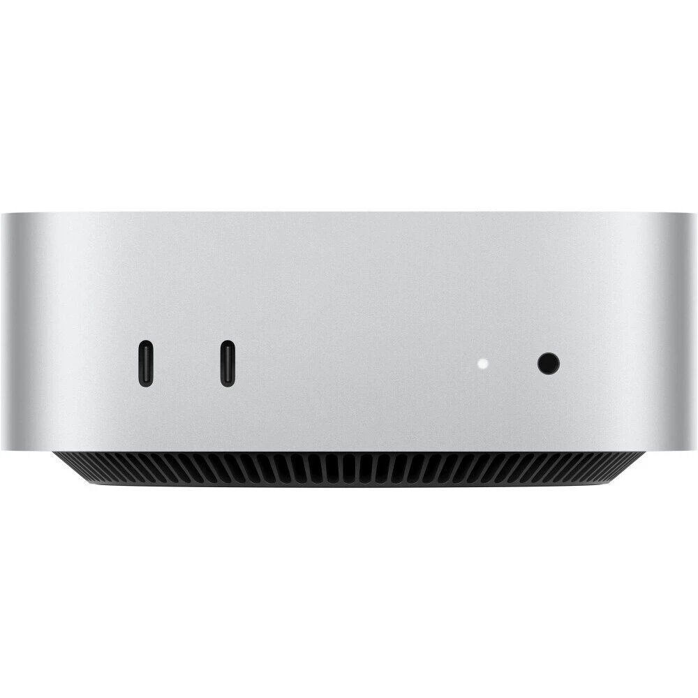 Неттоп Apple Mac Mini 2024 A3238 (MU9E3LL/A) Silver M4 10C CPU 10C GPU/16Gb/512Gb SSD/рекоменд.переходник 1979059 (США)