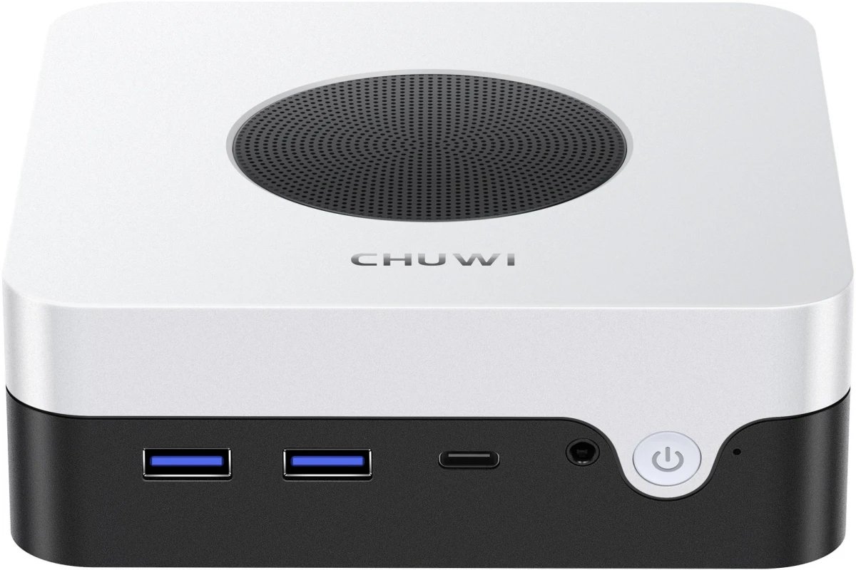 Компьютер Chuwi LarkBox X CWI556PI3-Win11Pro Intel Core i3 1220P(1.5Ghz)/8192Mb/256SSDGb/Int:Intel UHD Graphics/BT/WiFi/war 1y/0.4kg/Grey+White+USB