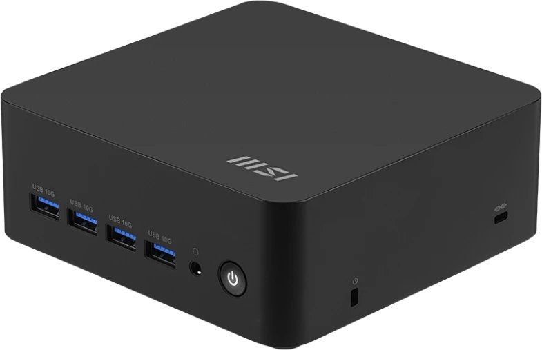 Неттоп MSI Cubi Z 8M-041XRU (9S6-B03241-041) AMD Ryzen 7 255(3.8Ghz)/16384Mb/512PCISSDGb/Int:AMD Radeon 740M/BT/WiFi/war 1y/1.74kg/Black/noOS