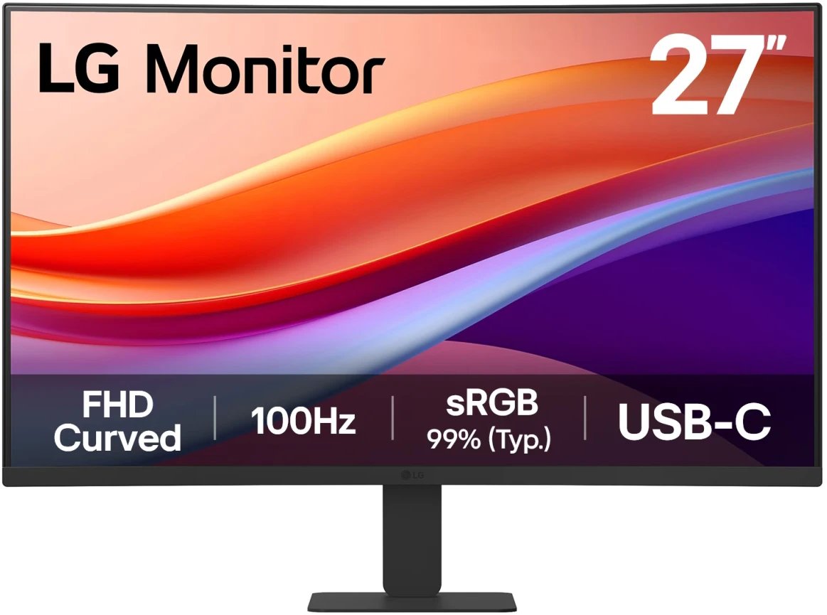 Монитор LG 27U421A-B черный VA LED 5ms 16:9 HDMI M/M матовая 3000:1 250cd 178гр/178гр 1920x1080 100Hz FHD USB 3.72кг