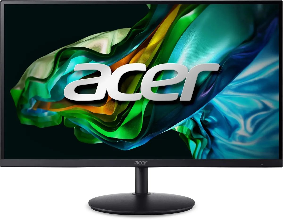 Монитор Acer SH242YG0bih 23.8" FHD 1920x1080, 120Hz, IPS, 250cd, HAS Pivot, AMD FreeSync, HDMI, VGA, ультратонкий (UM.QS2CD.001)