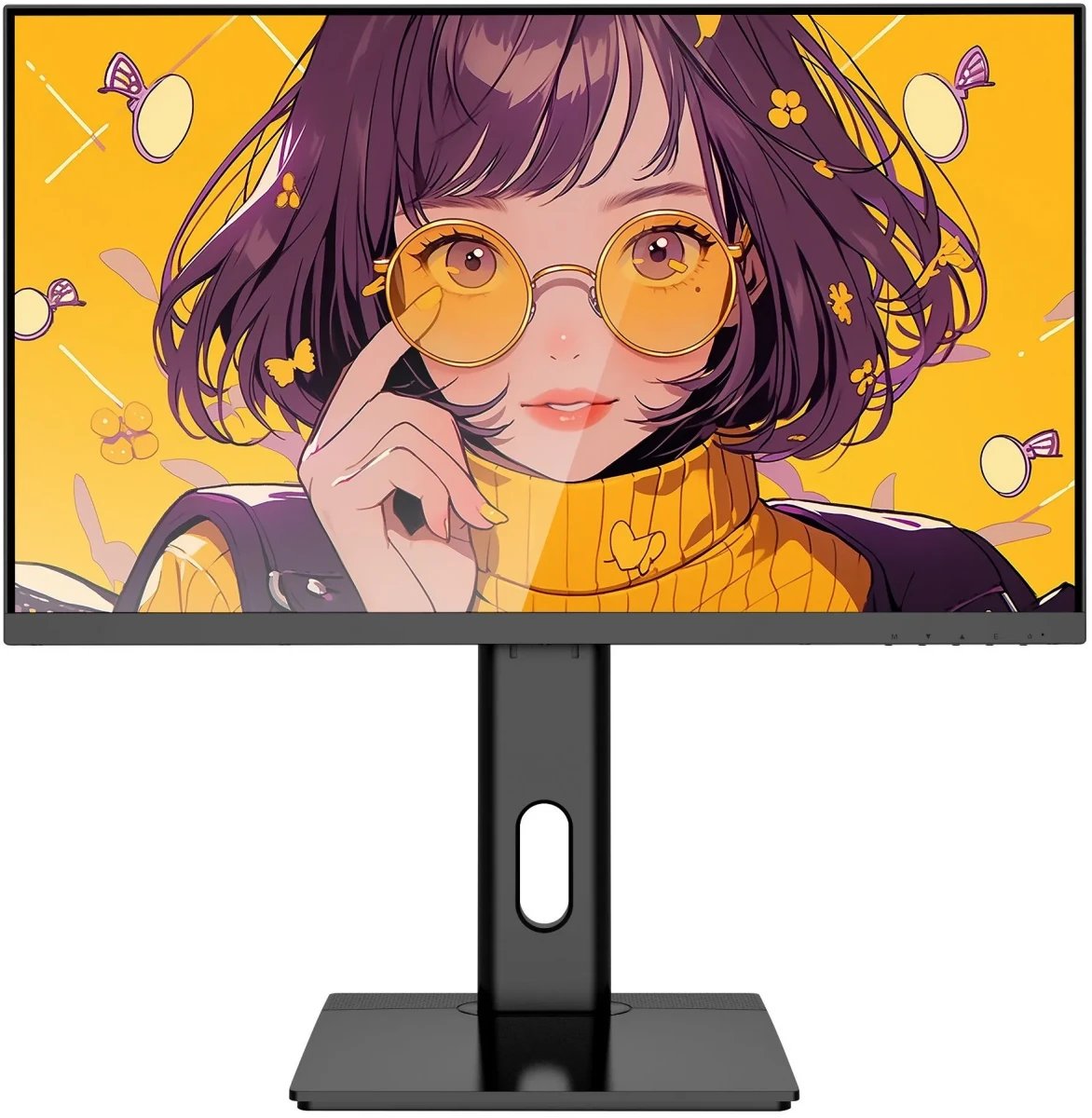 Монитор BRAVUS BVG2437P Black с поворотом экрана (23.8" IPS, 1920x1080, 120Hz, 178°/178°, 1 ms, 250 cd/m, +HDMI)