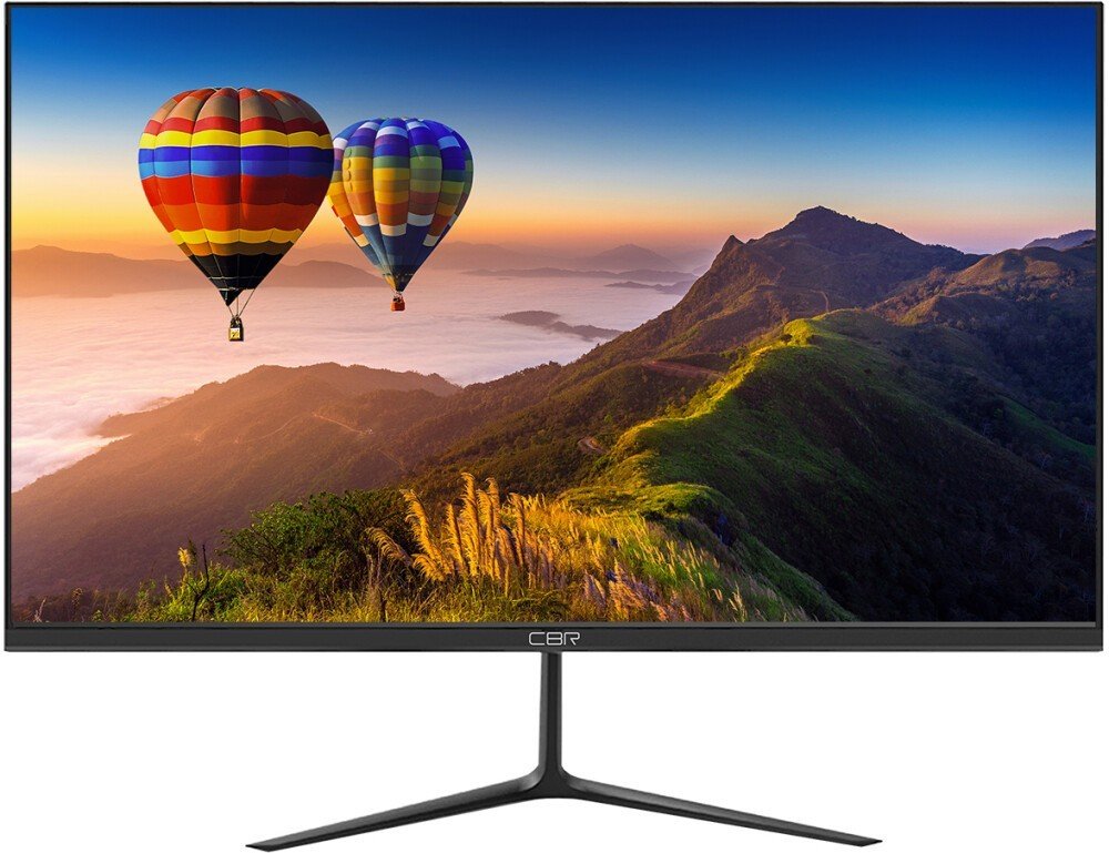 Монитор CBR MF-2402 (LCD-MF2402-OPC) 23,8" LCD IPS безрамочный черный