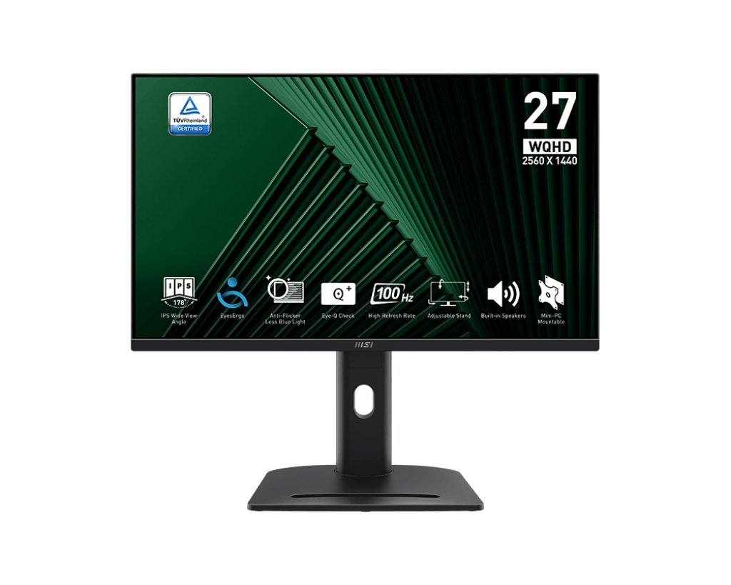 Монитор MSI PRO MP275QPG (9S6-3PC39M-069) Black