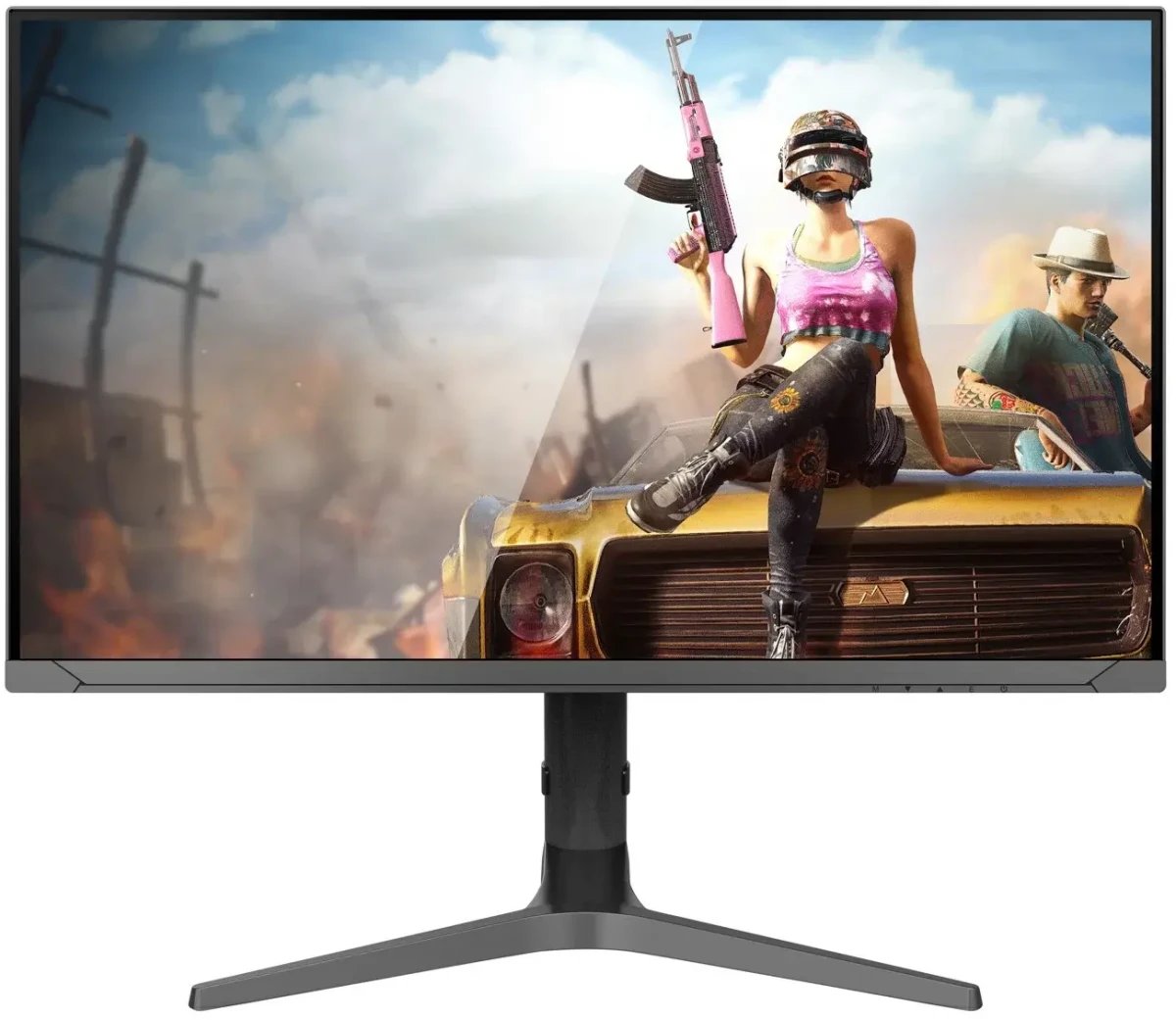 Монитор BRAVUS BVQ3230P Black с поворотом экрана IPS, 2560x1440, 5 ms, 165Hz, 178°/178°, 300 cd/m,1000:1, +2xHDMI