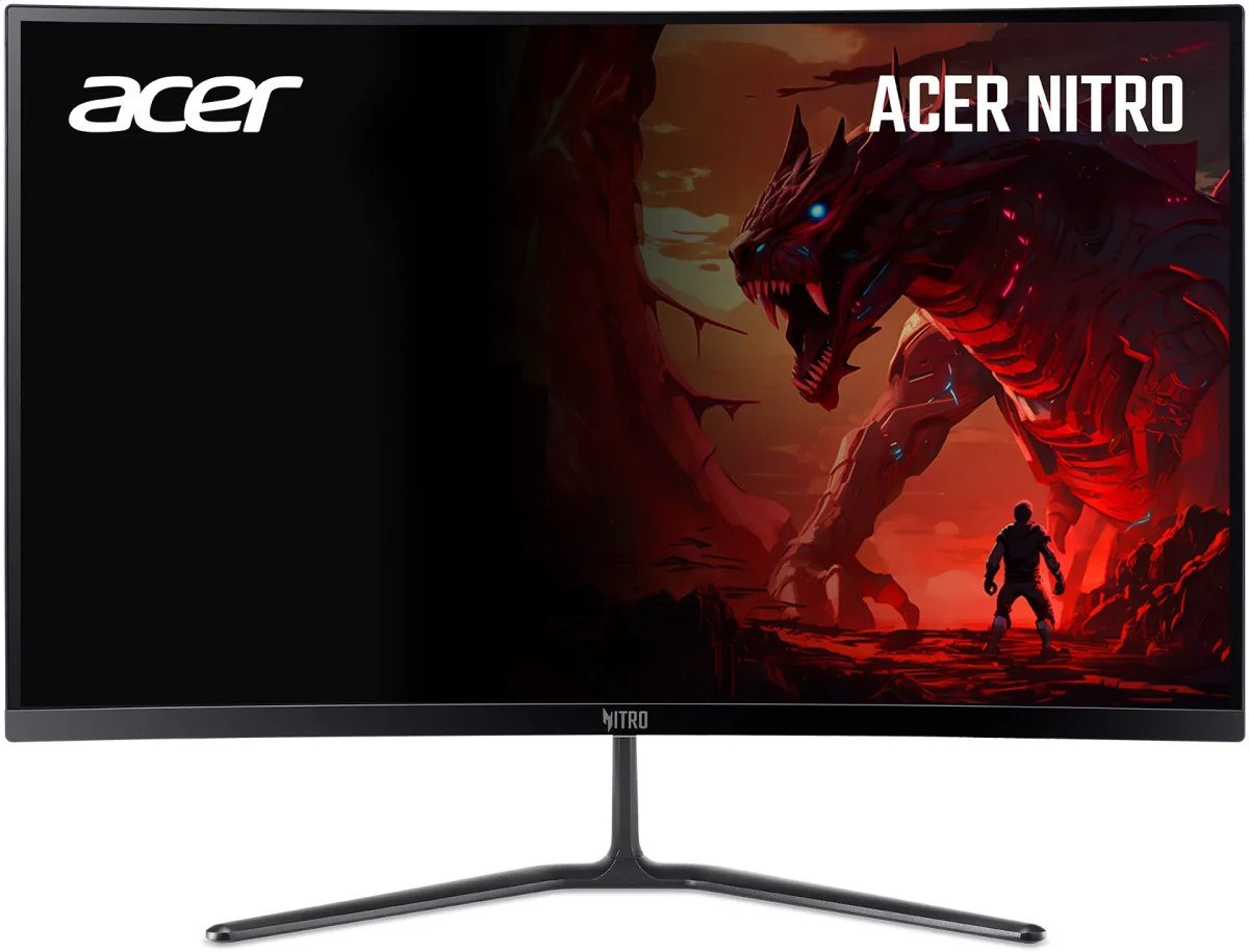 Монитор Acer ED270UX6bmiipx Nitro (UM.HE0CD.602) ZeroFrame, Black Curved 1500R, 16:9, VA, 2560x1440, 1/0,5 (GTG, Min) ms, 250cd, 220Hz, 2xHDMI