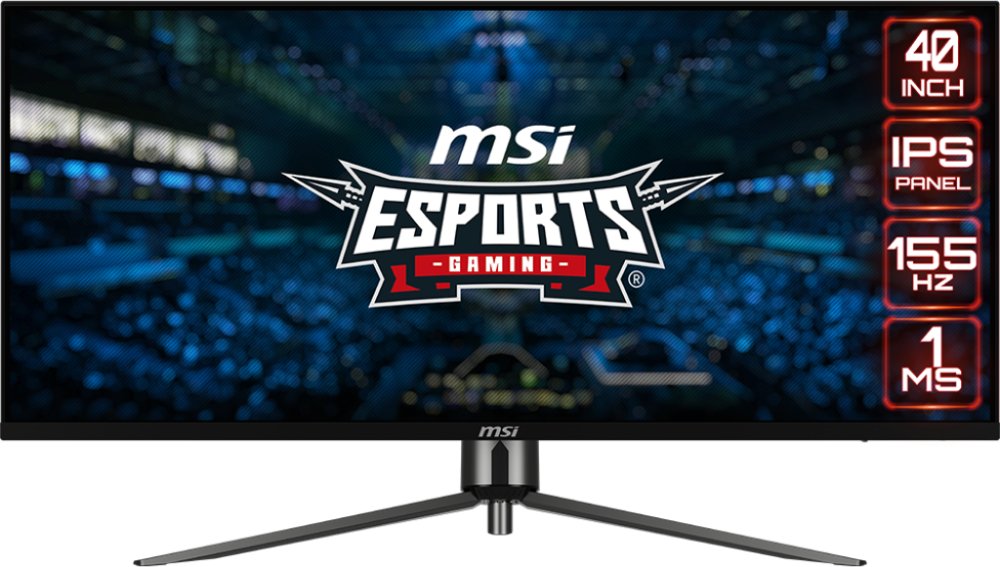 Монитор MSI Mag401QR (9S6-3EA54H-005) черный