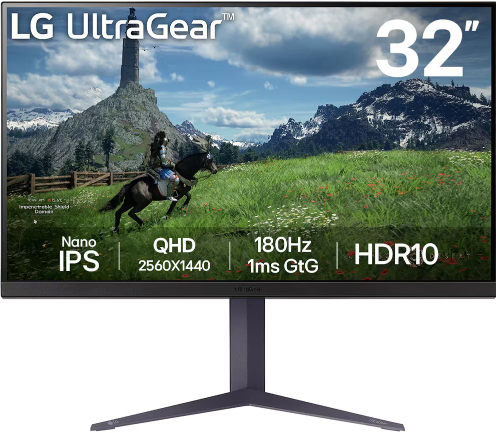 Монитор LG 32GS85Q-B черный