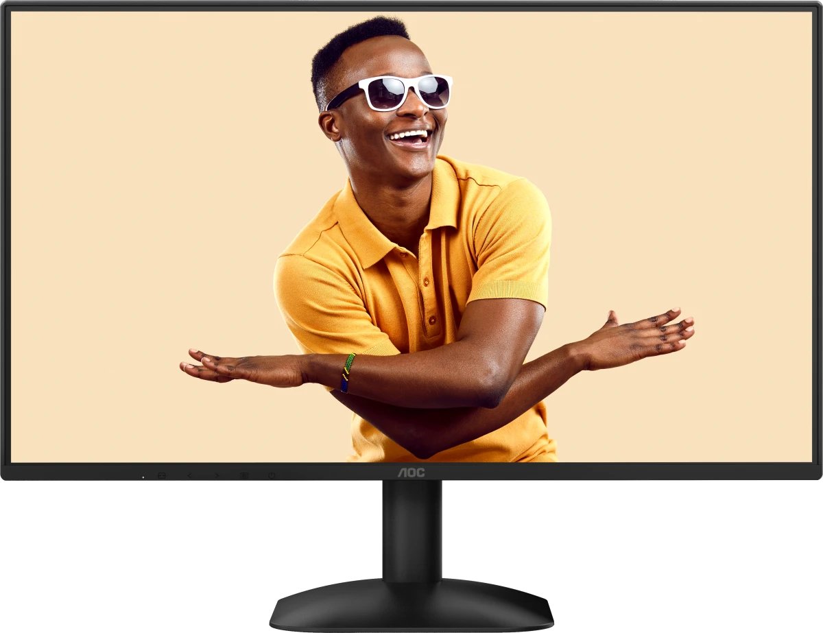 Монитор AOC 24B31H 23.8" FHD 1920x1080, 120Hz, 16:9, IPS, Adaptive Sync, HDMI, VGA, Black