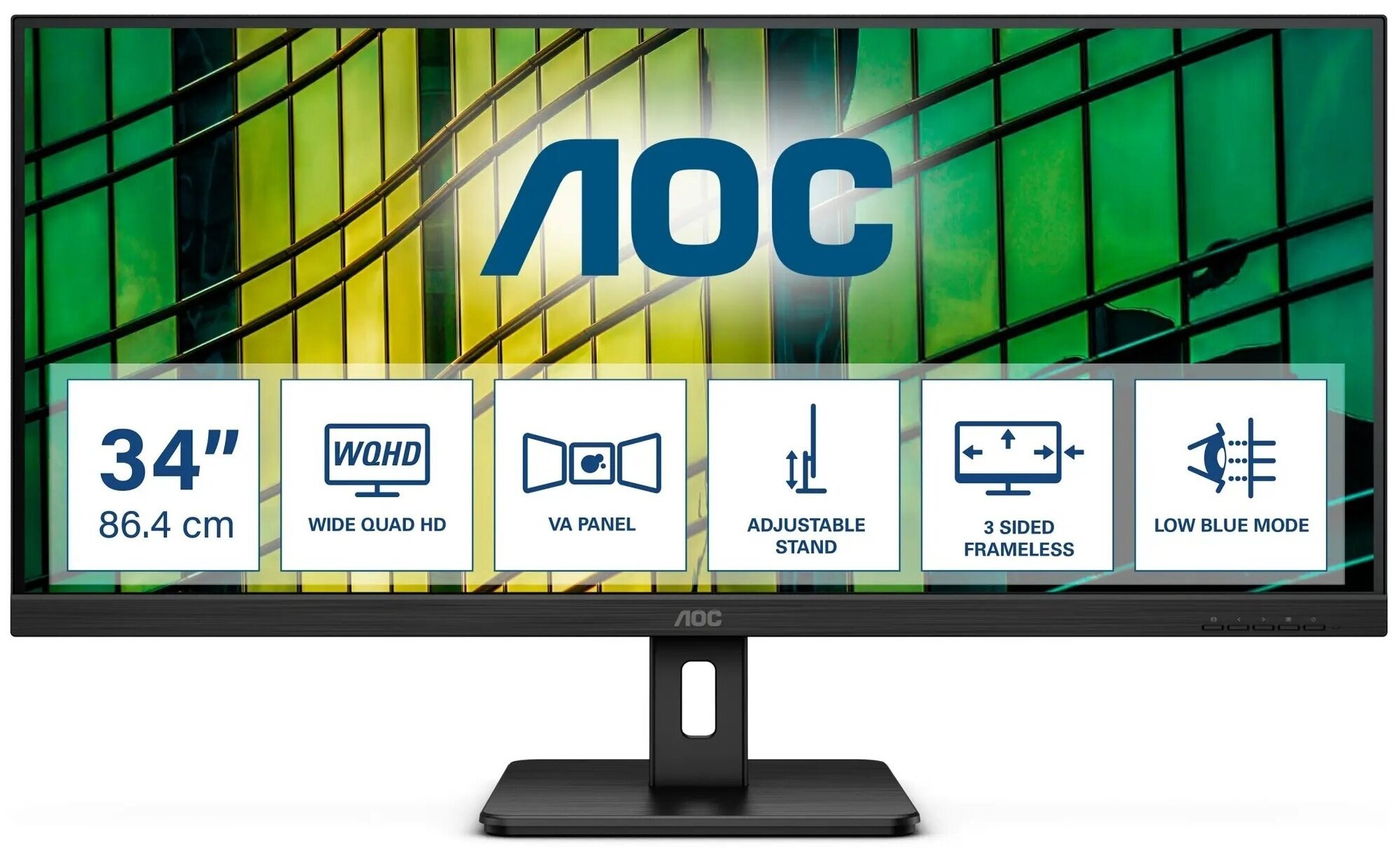 Монитор AOC u34e2m Black