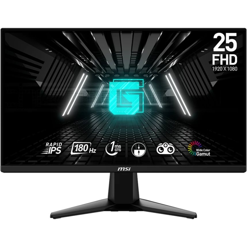 Монитор MSI Optix G255F (9S6-3BC01M-006) черный