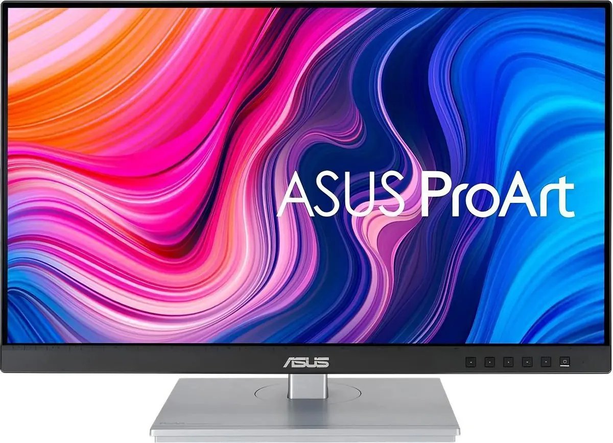 Монитор ASUS PA247CV (90LM03Y1-B02370) LCD 23.8" ProArt FHD (1920x1080) IPS LED, 5ms, 178°(H)/178°(V), 300 cd/m2, 100M:1(1000:1), 75Hz, DPx2, HD