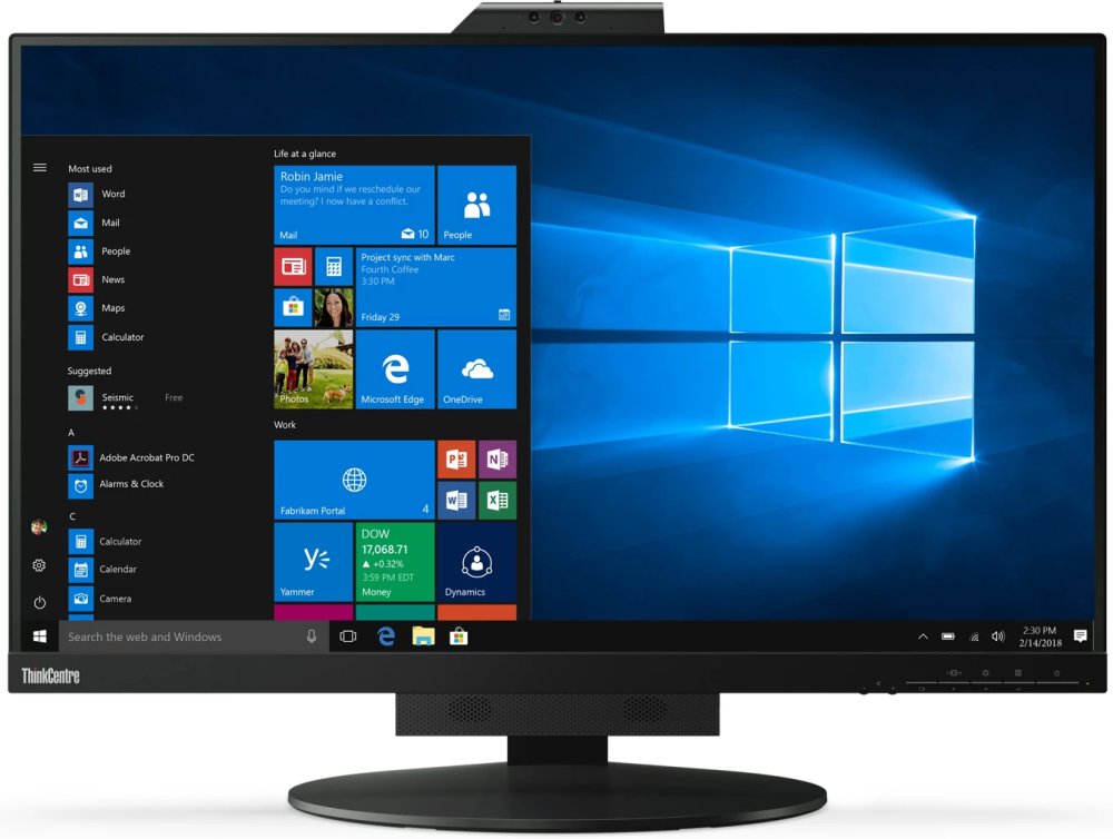 Монитор LENOVO ThinkCentre Tiny-In-One TIO27 (11JHRAT1UK) 27-inch QHD (2560x1440) IPS display, Anti-glare