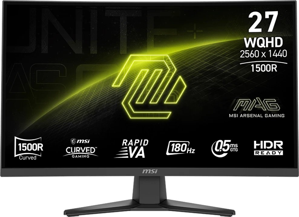 Монитор MSI Mag MAG 275CQF E18 (9S6-3CE91H-022) черный