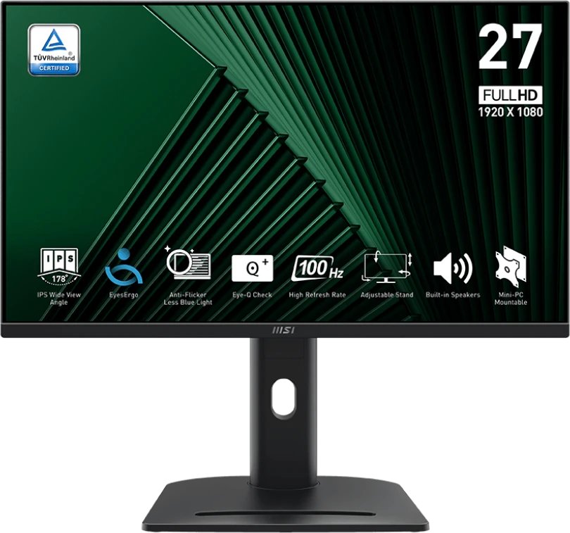 Монитор MSI Pro MP275PG (9S6-3PC39M-084) черный