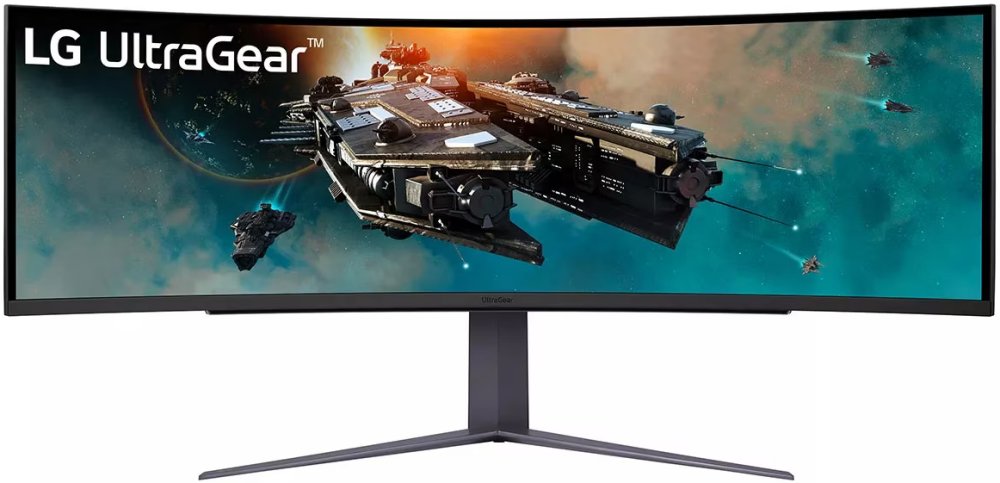 Монитор LG UltraGear 49GR85DC-B черный