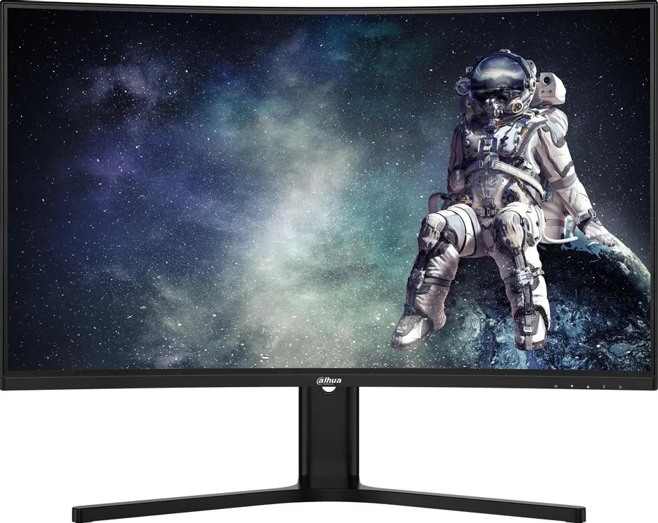 Монитор Dahua DHI-LM32-E330CA 31.5" 2560x1440, VA, 180Гц, 2хHDMI, 1хDP, изогнутый, черный