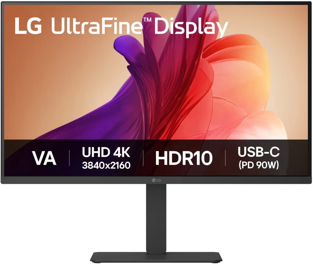 Монитор LG 32U720A-B 31.5" VA monitor, 3840x2160, 250cd/m2, 16:9, 5мс (GtG), HDMIx2, DP, USB C (90W), 3.0x2, Speakers, 60Hz, 178/178, внешний БП
