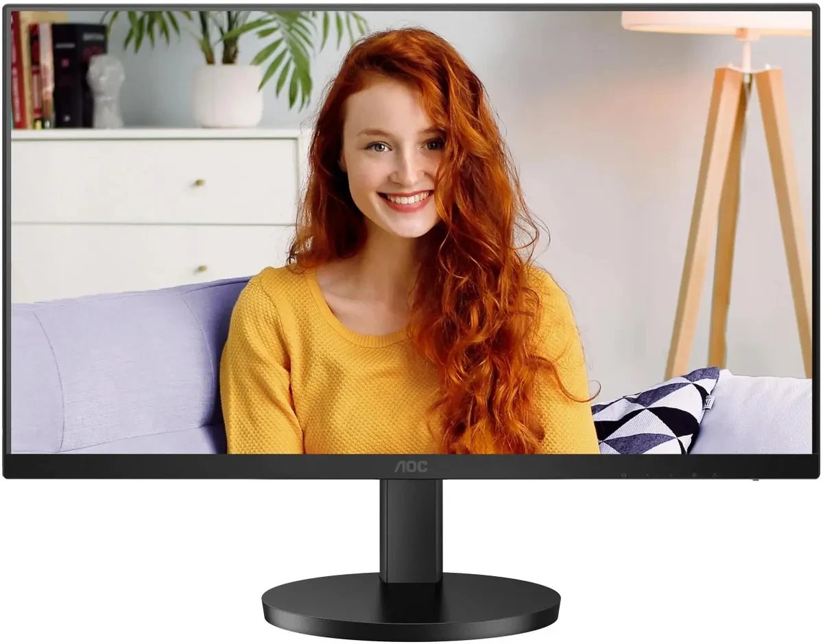 Монитор AOC Basic-Line U27B3AF 3840x2160, IPS, 2хHDMI, черный