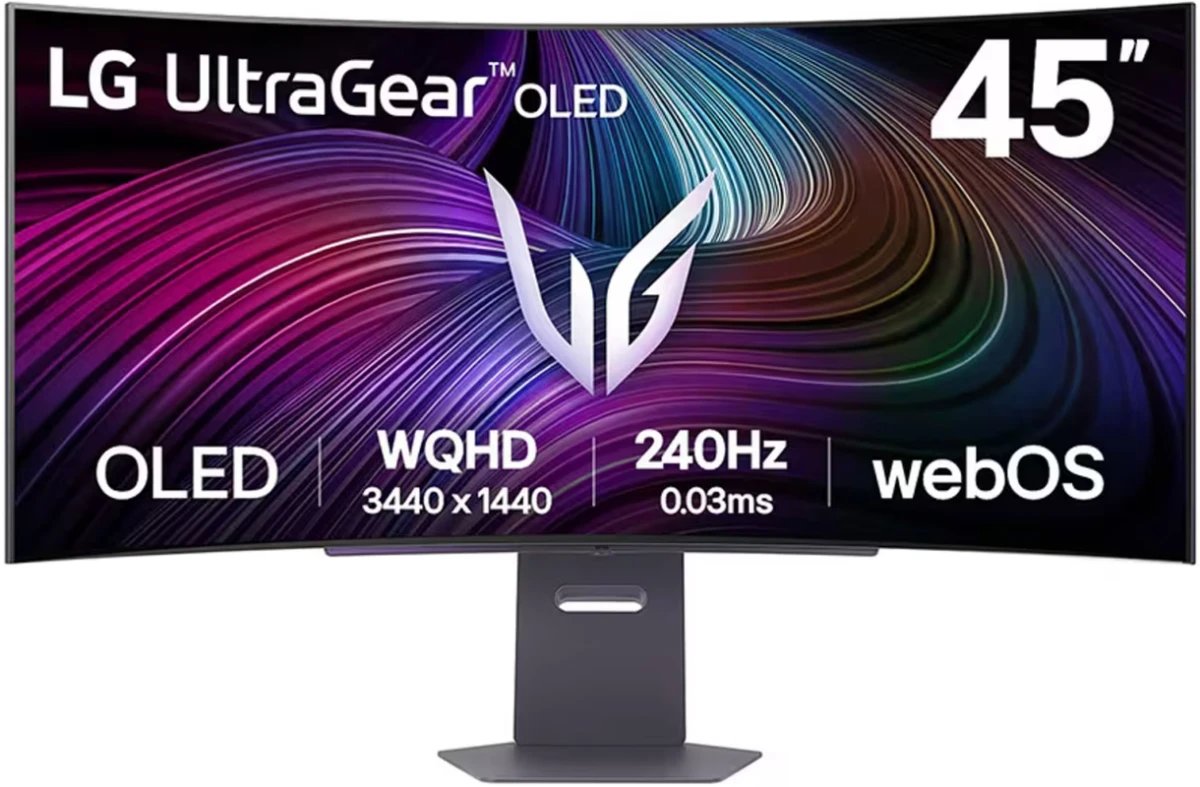 Монитор LG UltraGear 45GX90SA-B черный
