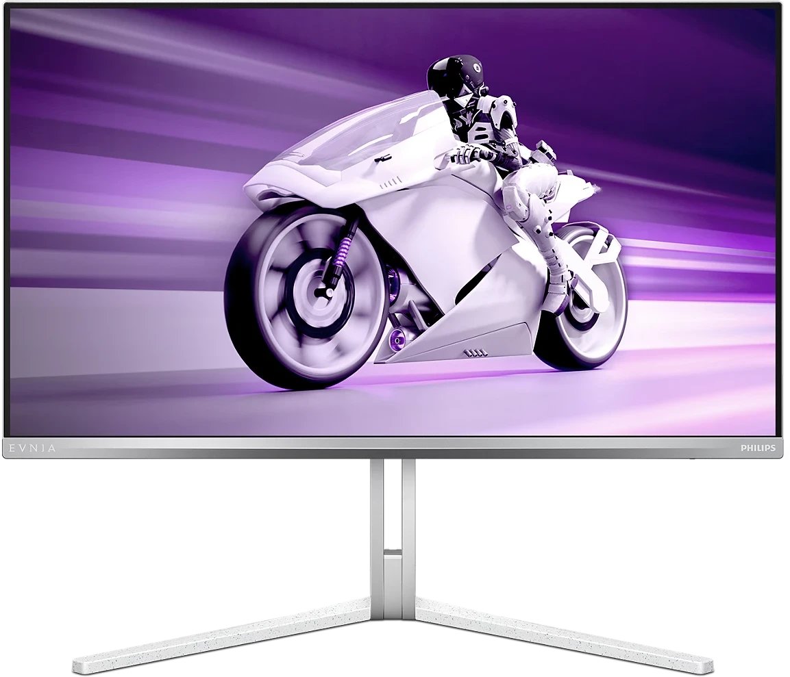 Монитор Philips Evnia Gaming 27M2N8500 2560x1440, QD OLED, 360Гц, 2хHDMI, белый