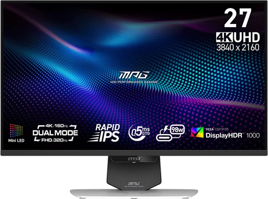 Монитор MSI MPG 274URDFW E16M (9S6-3CF09H-030) White