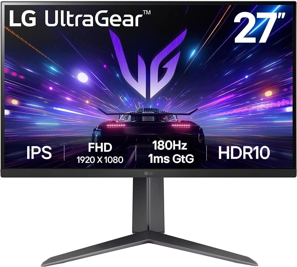 Монитор LG 27GS65F-B черный