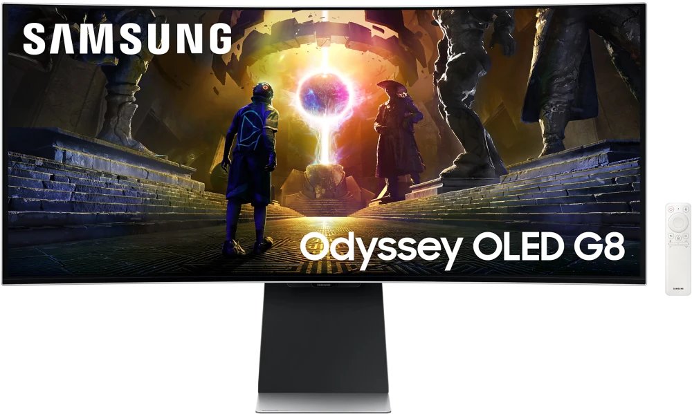 Монитор Samsung LS34DG852SIXCI OLED curved 3440x1440 175Hz 2xHDMI DisplayPort USB-C Smart