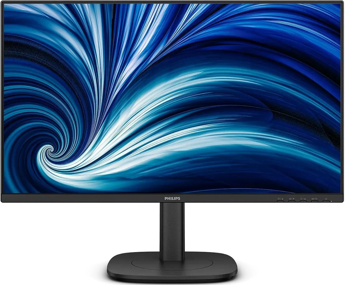 Монитор Philips 24B2U3601/01 23,8" 2560x1440 WLED 16:9 IPS 350cd, 1500:1, 4ms, 50M:1, 178°/178°, HDMI, DP, USB Hub: 4xUSB3.2, USB-C(90W), RJ45, Speak