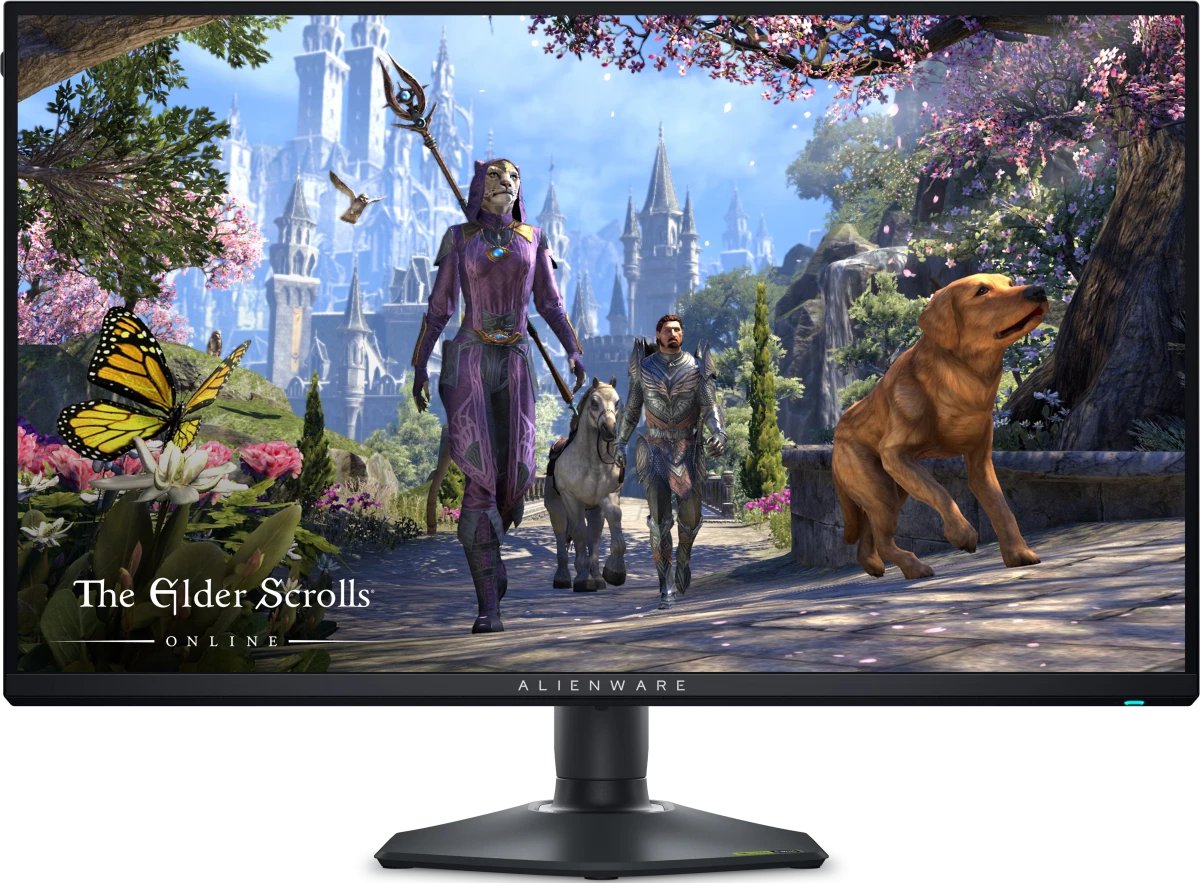 Монитор Dell AW2725QF, 16:9, IPS, UHD, 0,5ms, 400cd, 180Hz, HDMI, DP, USB, USB-C, HAS