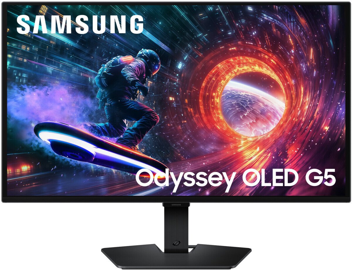 Монитор Samsung Odyssey OLED G5 27" 2K 2560x1440, OLED, 180Гц, 1хHDMI, 1хDP, S27FG502SIXCI черный
