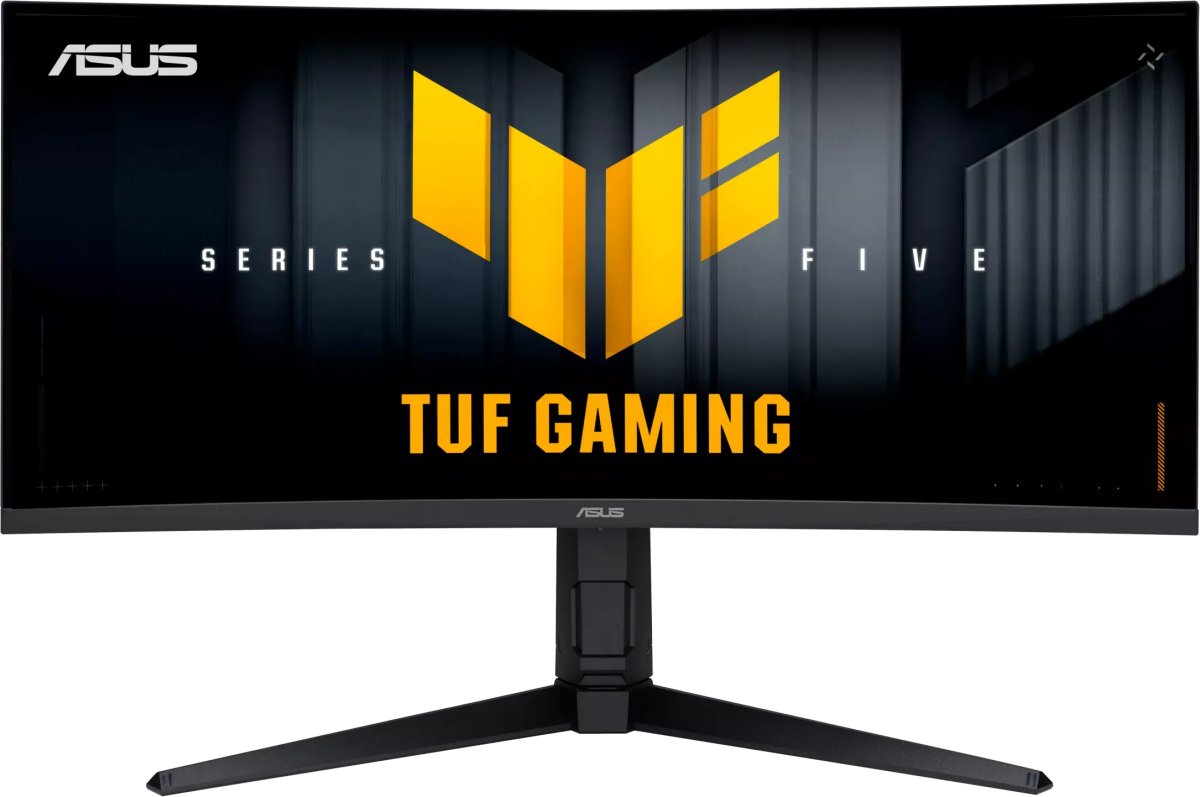 Монитор Asus VG34WQL5A (90LM0CI1-B01171) черный VA LED 21:9 HDMI M/M матовая HAS Piv 4000:1 400cd 178гр/178гр 3440x1440 200Hz FreeSync Premium DP 4K