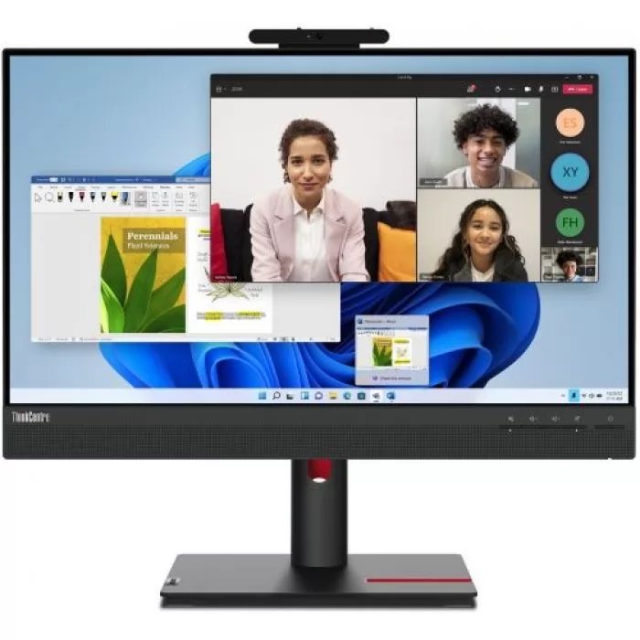 Монитор Lenovo ThinkVision TIO24 Gen5 (12NAGAT1UK-RU) Black (23.8" IPS,1920x1080, 4ms, 3in1 connection w/ Tiny, DP, HDMI, USB Hub, Mic