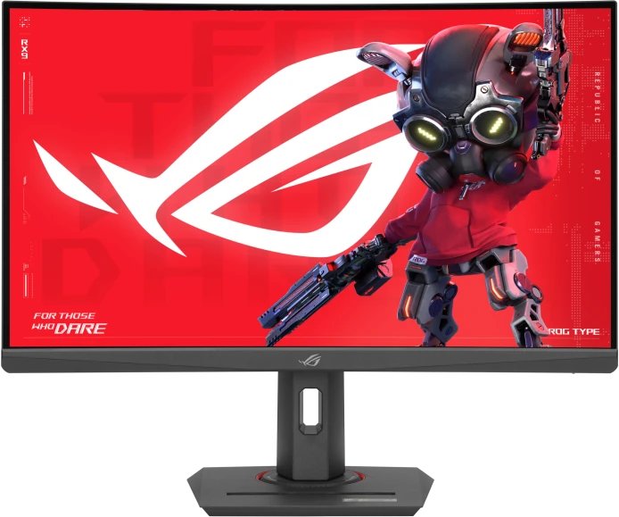 Монитор ASUS XG27WCS (90LM09P1-B01370) VA WQHD(2560x1440) 27" 180Hz USB-С DP HDMI 1ms(GTG) 400cd/㎡ 16:9 Curved(1500R)
